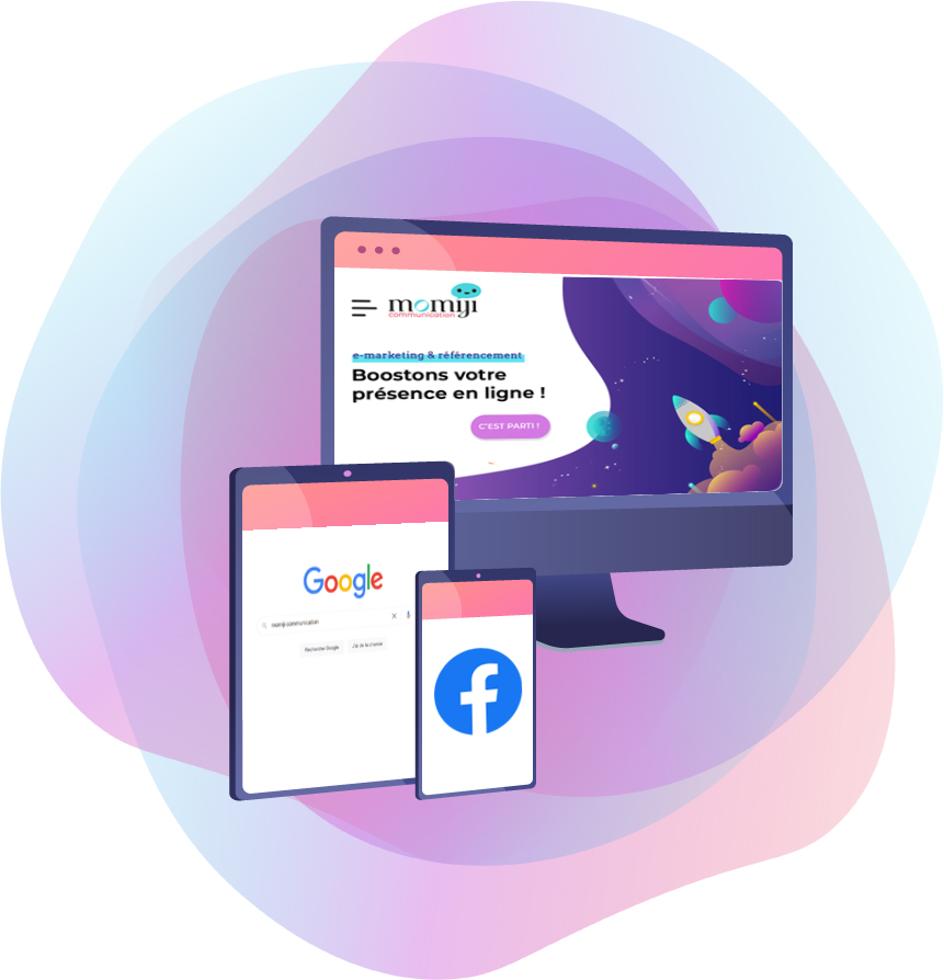 Site web et réseaux sociaux